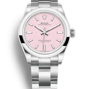Rolex Oyster Perpetual Lady Candy Pink Dial 124200 34 mm