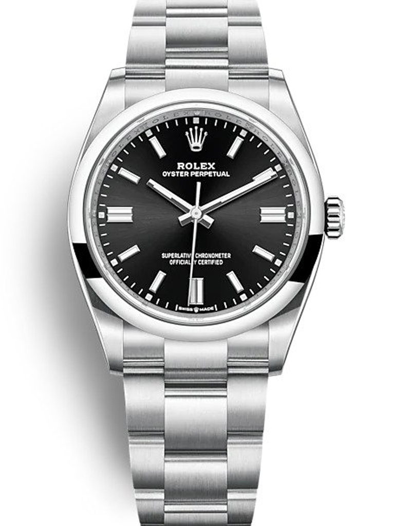 Rolex Oyster Perpetual Lady Black Dial 126000 36 mm