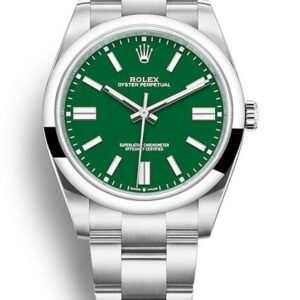 Rolex Oyster Perpetual Green Dial 124300 41 mm