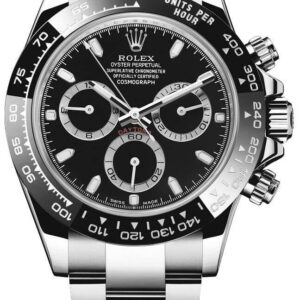 Superclone Rolex Daytona “Reverse Panda” Black Dial 116500LN