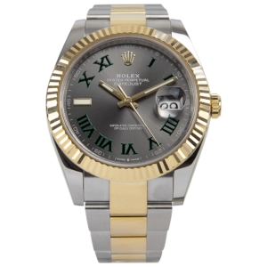 Rolex Datejust II Rhodium Dial 126333 “Wimbledon” Two-Tone Oyster 41 mm