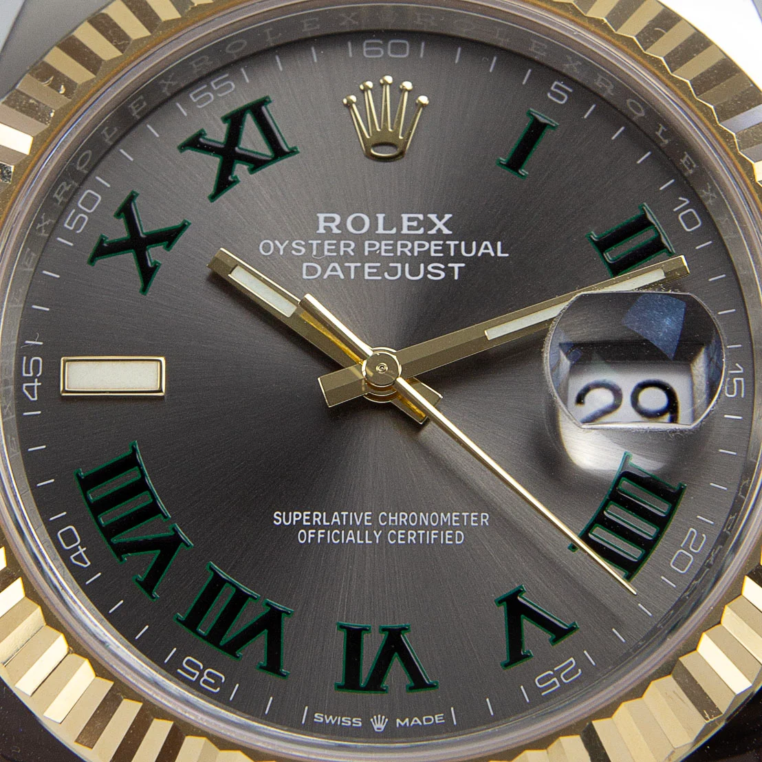 Rolex Datejust II Rhodium Dial 126333 “Wimbledon” Two-Tone Oyster 41 mm - Image 2