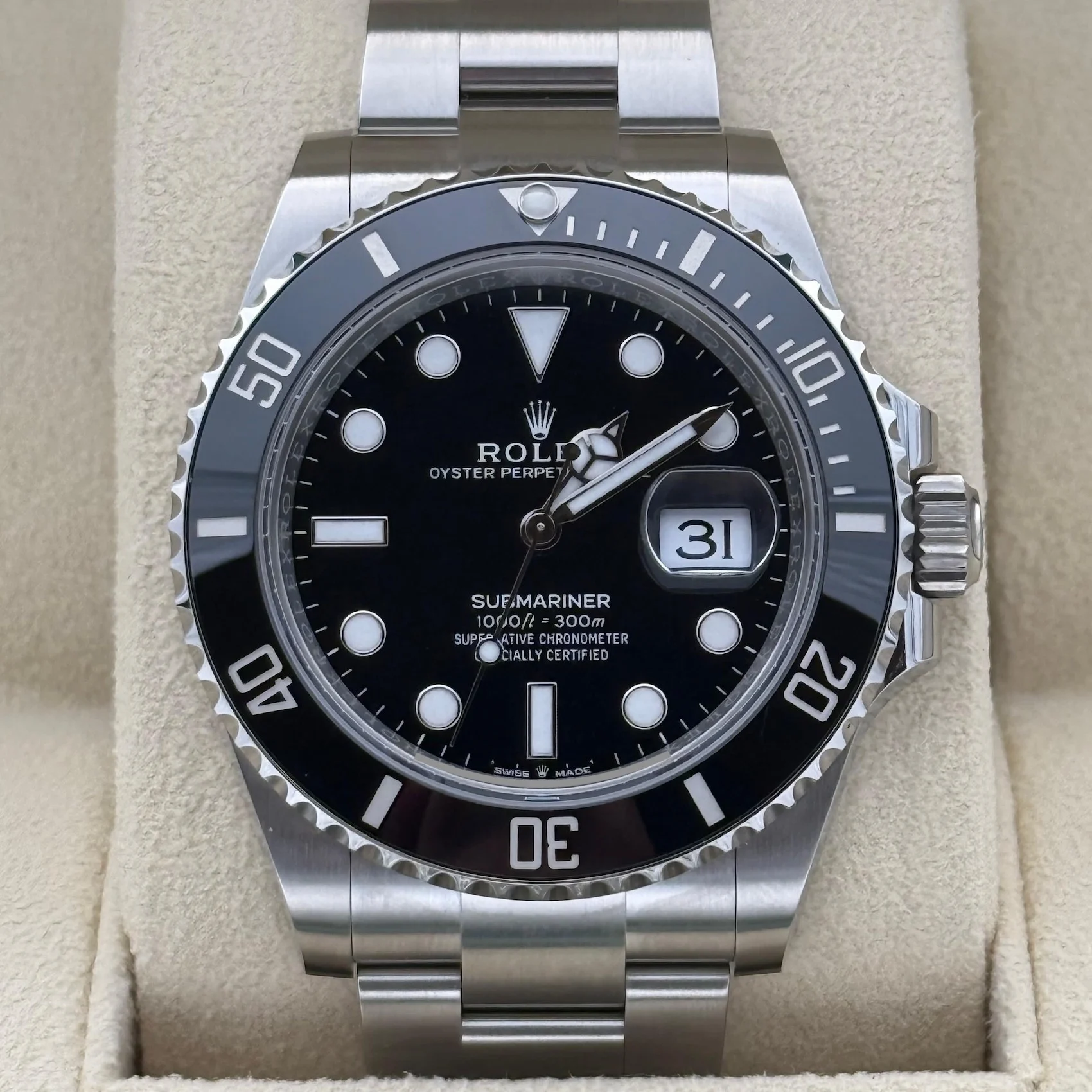 Superclone Rolex Submariner Black Dial 126610LN - Image 2
