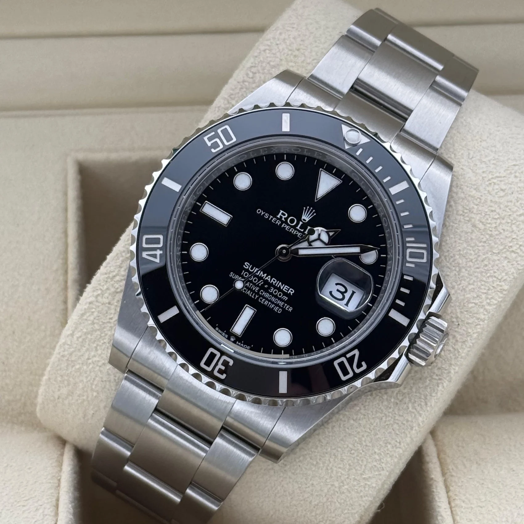 Superclone Rolex Submariner Black Dial 126610LN - Image 5