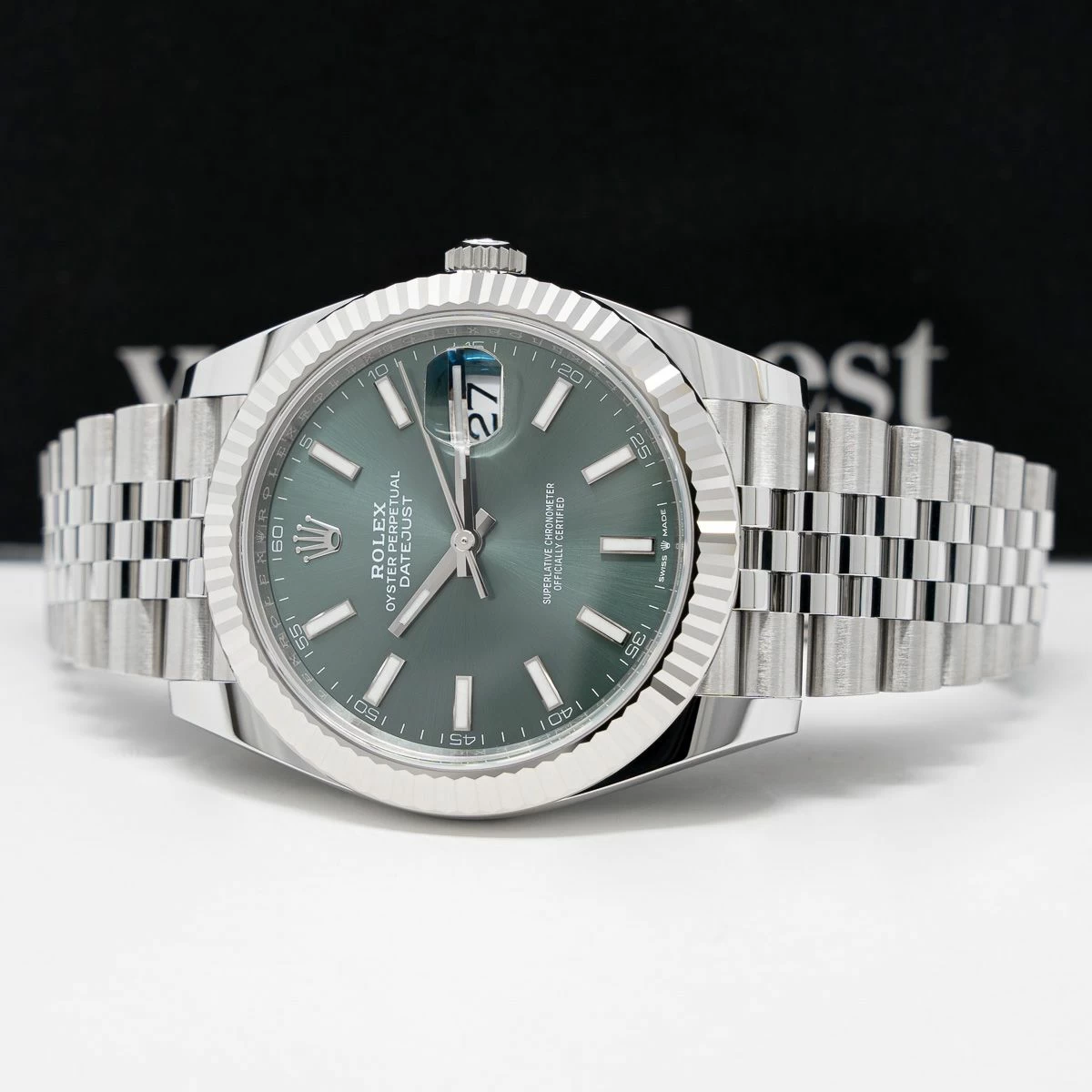 Rolex Datejust Green Dial 126334 Jubilee 41 mm - Image 4