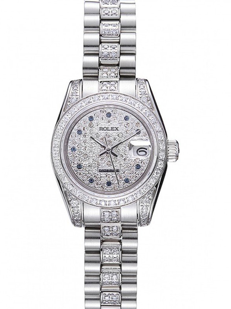 Superclone Rolex Datejust Silver Dial 622021 26 mm