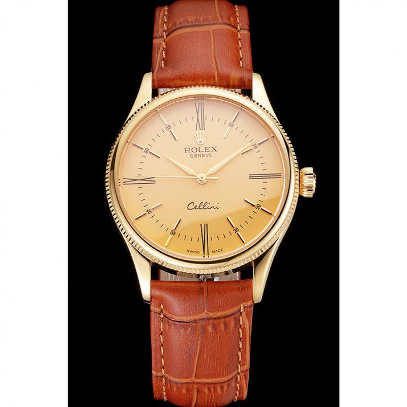 Superclone Rolex Cellini Gold Dial REP016798 - Image 2