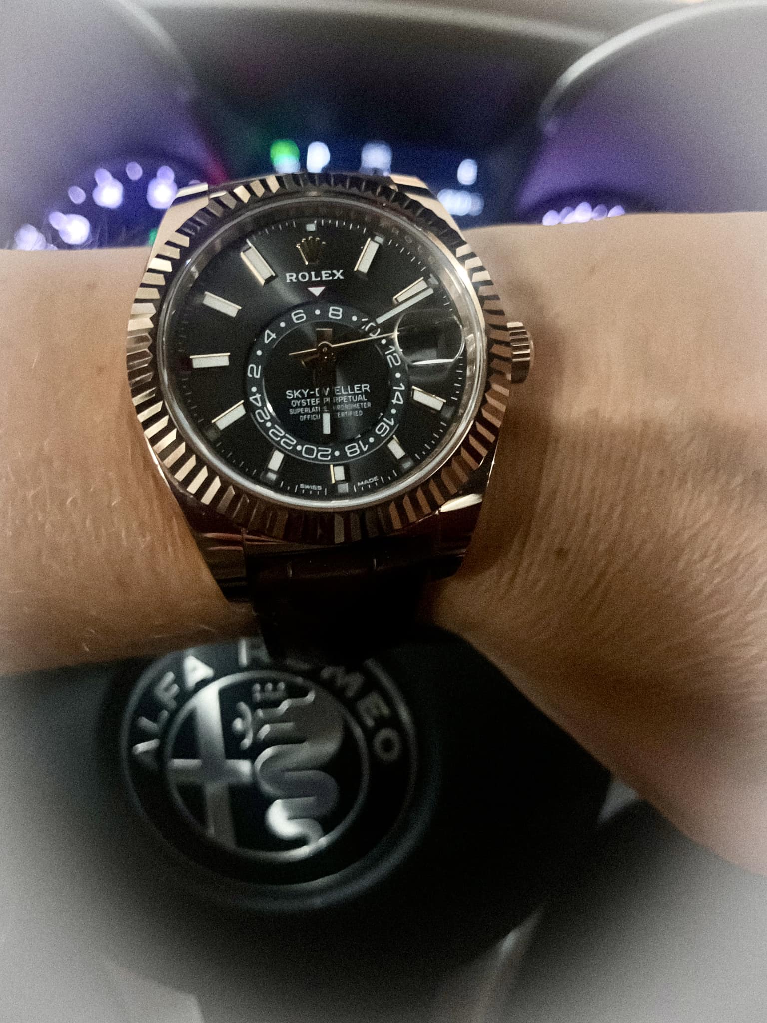 Superclone Rolex Sky-Dweller Intense white Dial 336938 - Image 3