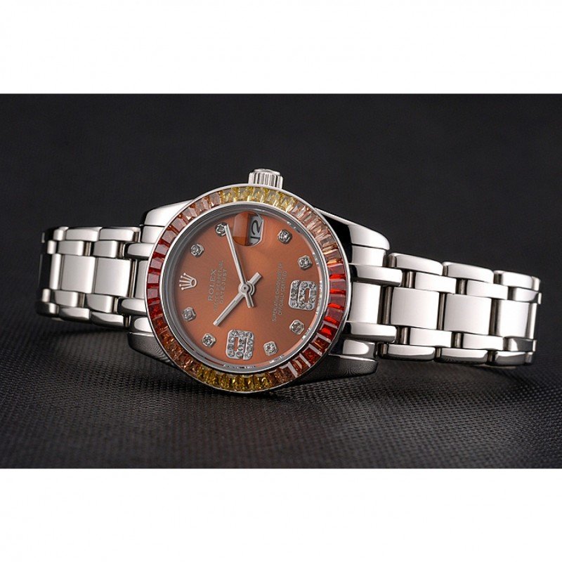 Rolex Datejust Orange Dial REP016821 33 mm - Image 5